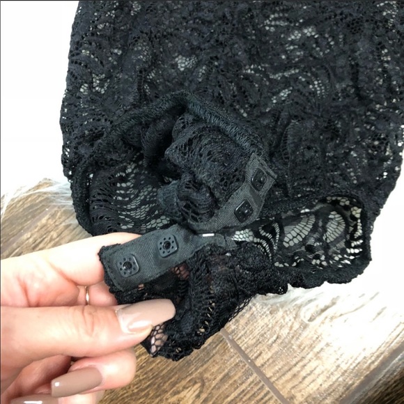 Black Lace Bodysuit - Picture 5 of 7